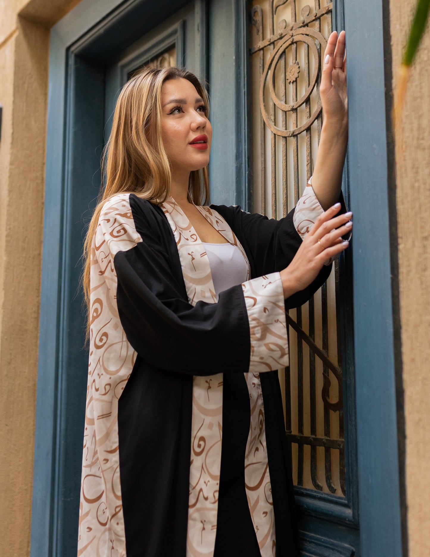 Arabic Calligraphy Ramadan Abaya