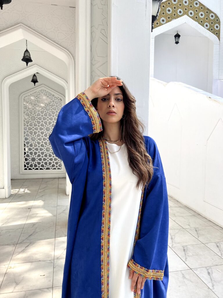 Royal Blue Kaftan
