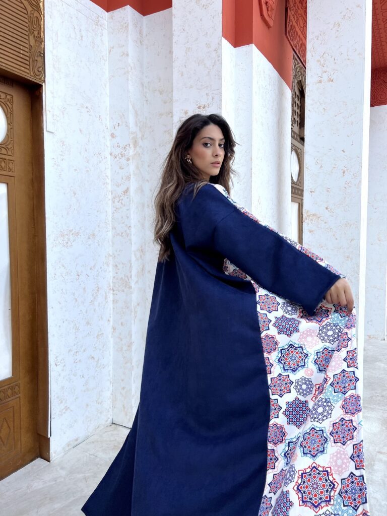 Front Print Ramadan Kaftan