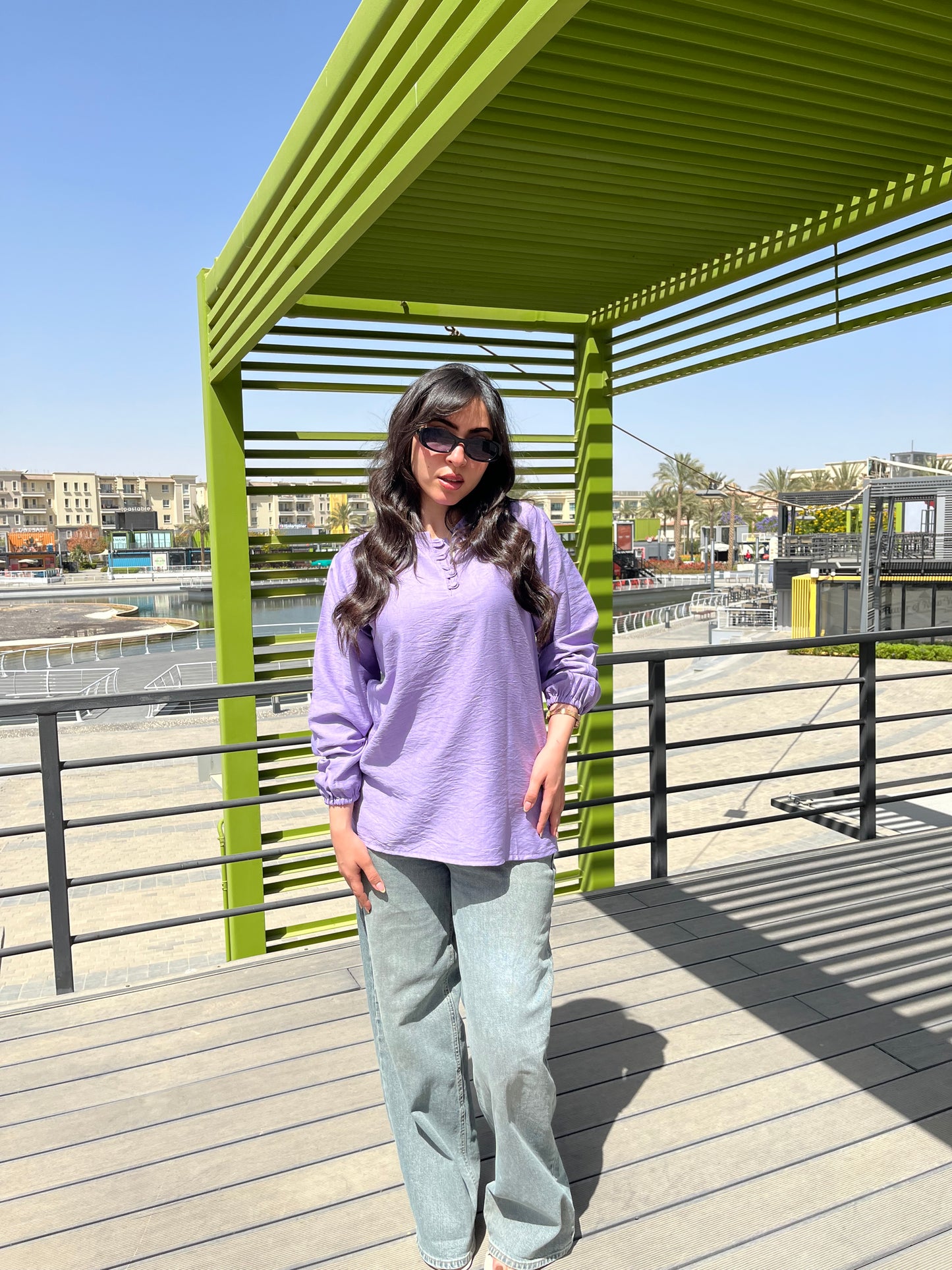 Linen Long Sleeves Top