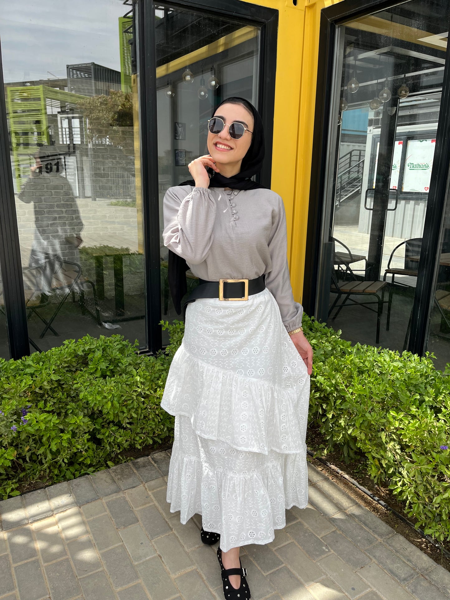 Linen Long Sleeves Top