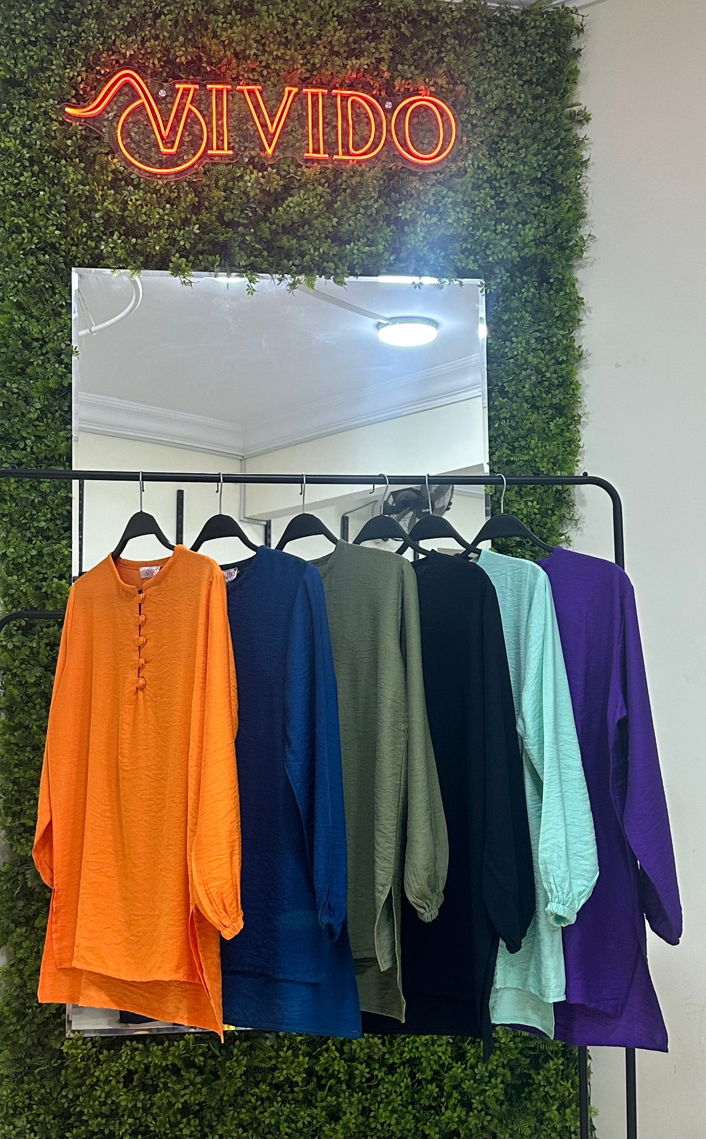 Linen Long Sleeves Top