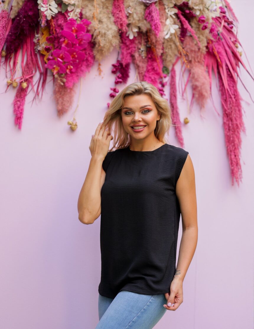 Everyday Sleeveless Linen Top