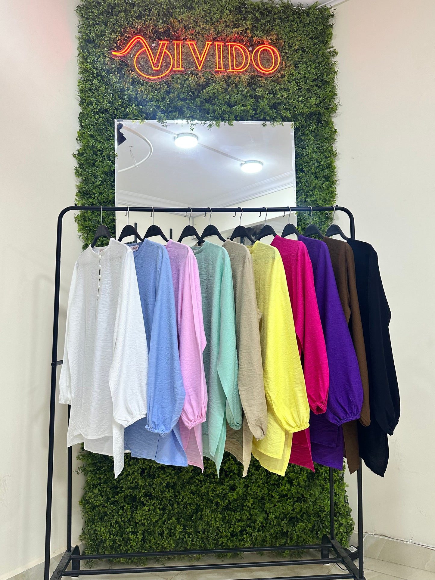 Linen Long Sleeves Top