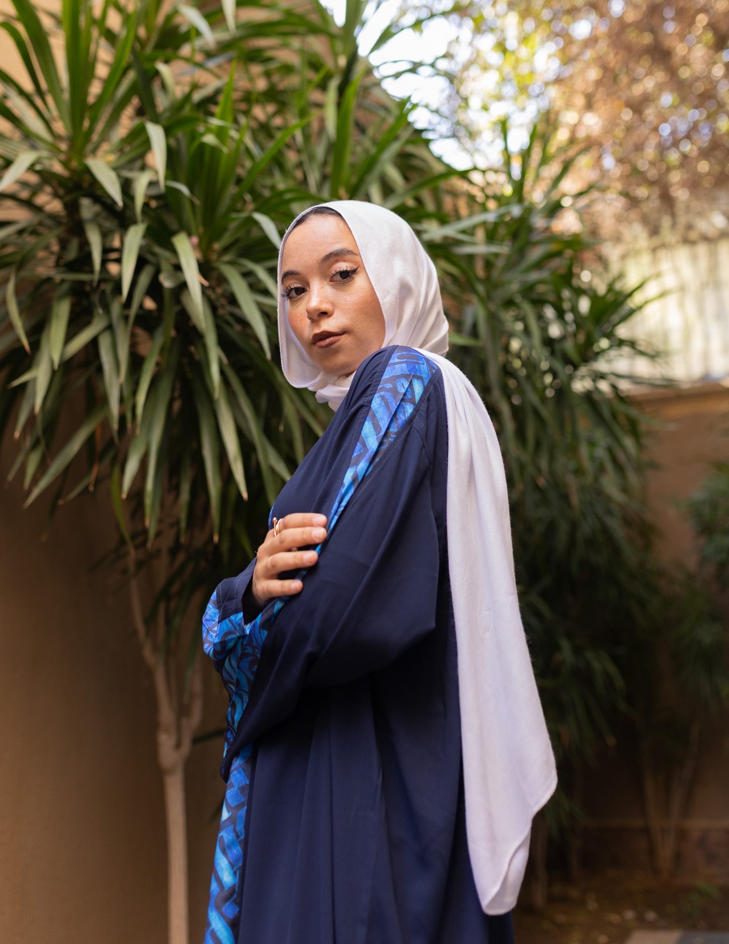 Ramadan Printed Abaya