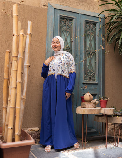 Coined Arabic Calligraphy Abaya