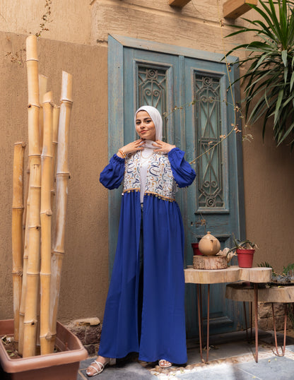 Coined Arabic Calligraphy Abaya