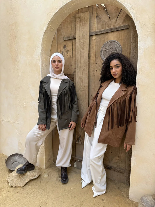 Fringes Suede Jacket