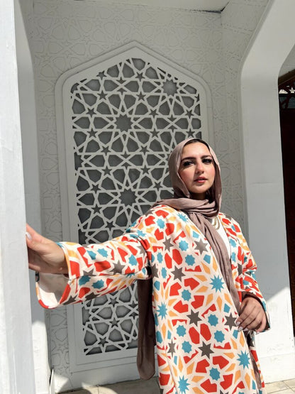 Ramadan Printed Kimono